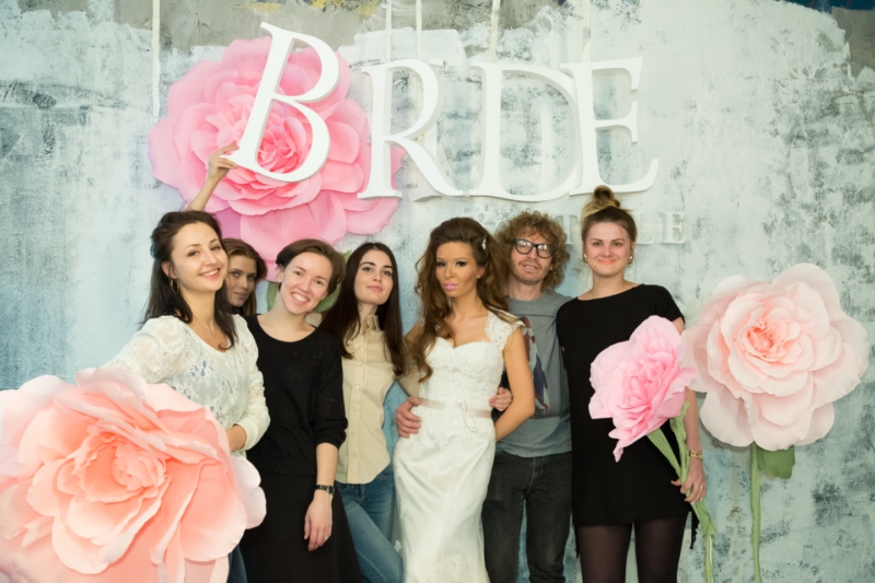 Видеосъёмка ролика о проведении фотосессии для журнала Bride